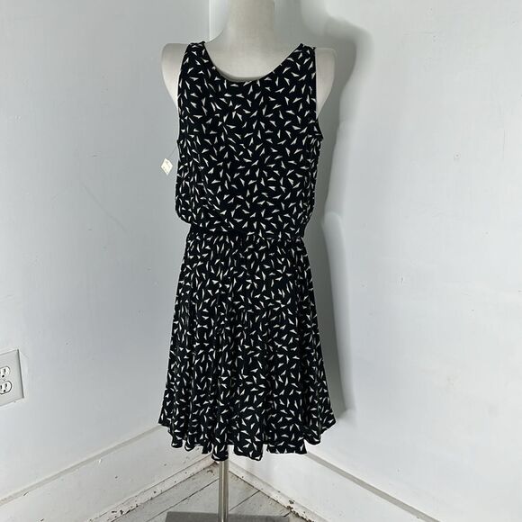 Vintage Oleg Cassini Silk Deco Inspired Drop Waist Dress - Picture 5 of 7